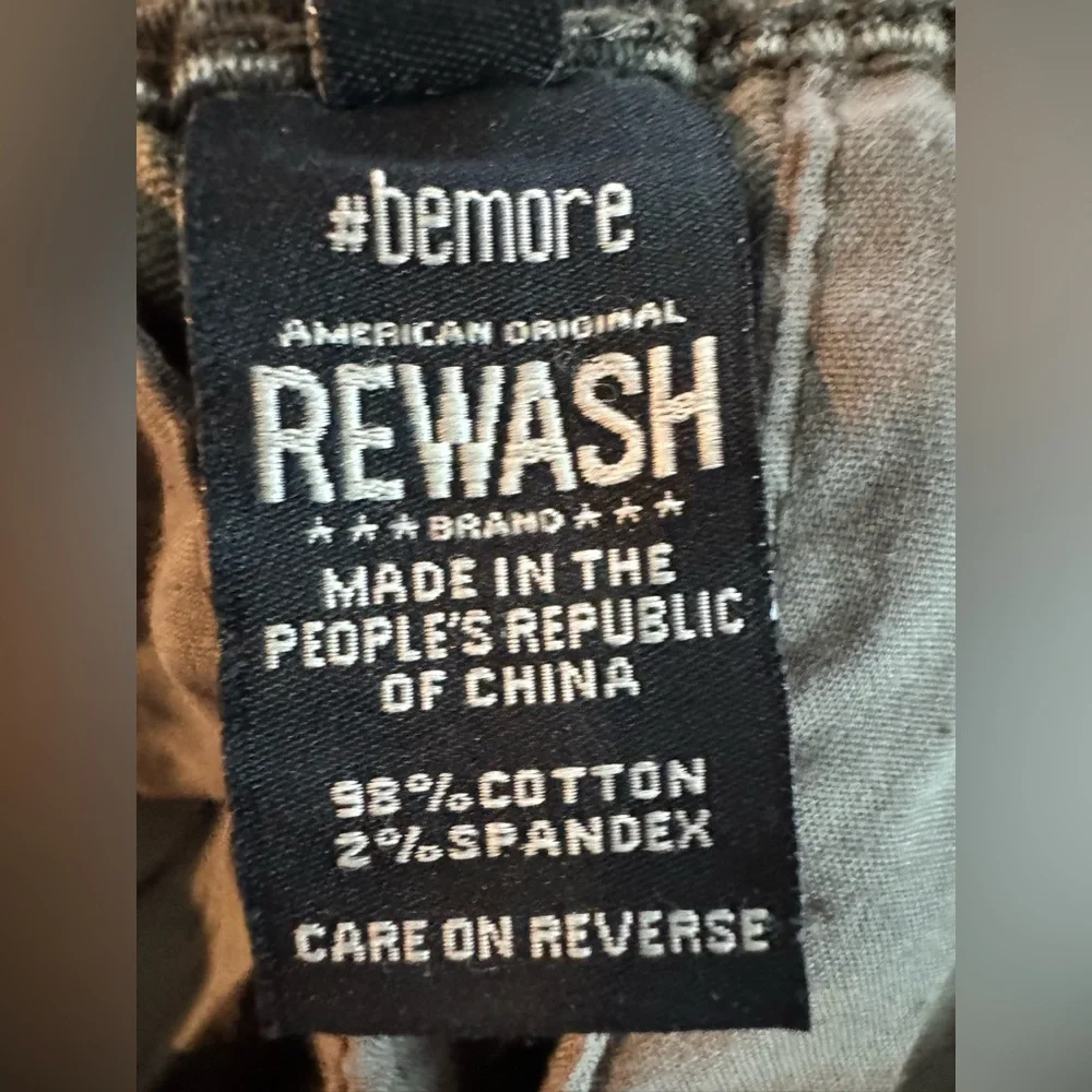 Rewash Camouflage Utility Joggers Pants Women’s Size Medium - Picture 5 of 8